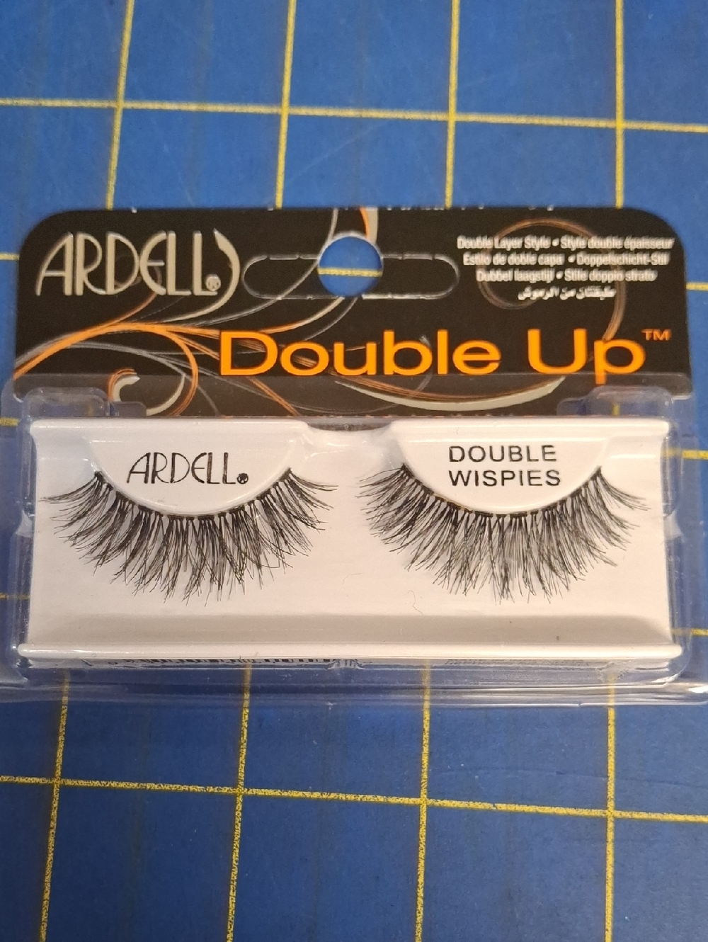 Ardell Double Up Double Wispies False Eyelashes - Black New